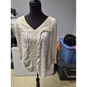 Lucky boho cream shirt